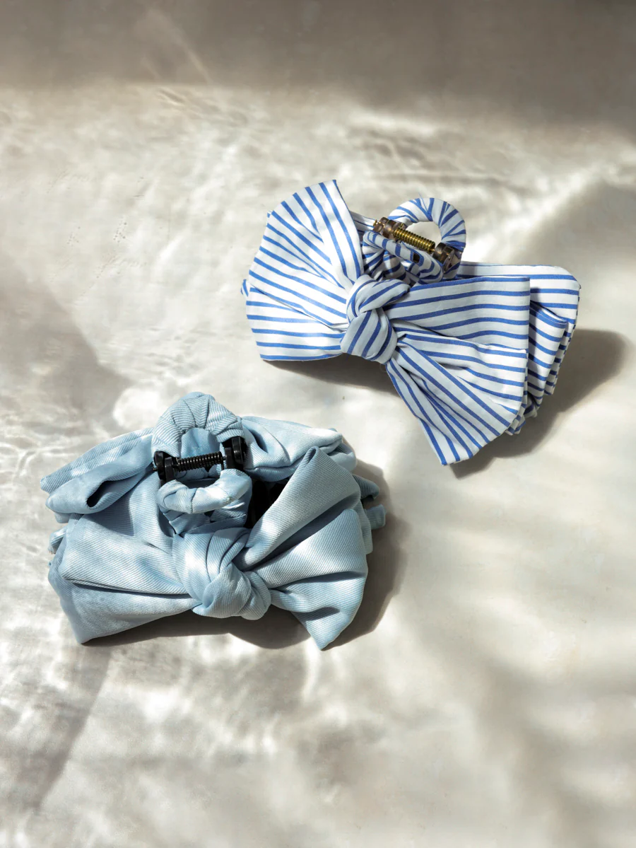 Sweet Bow Blue Haarklammer - Image 4