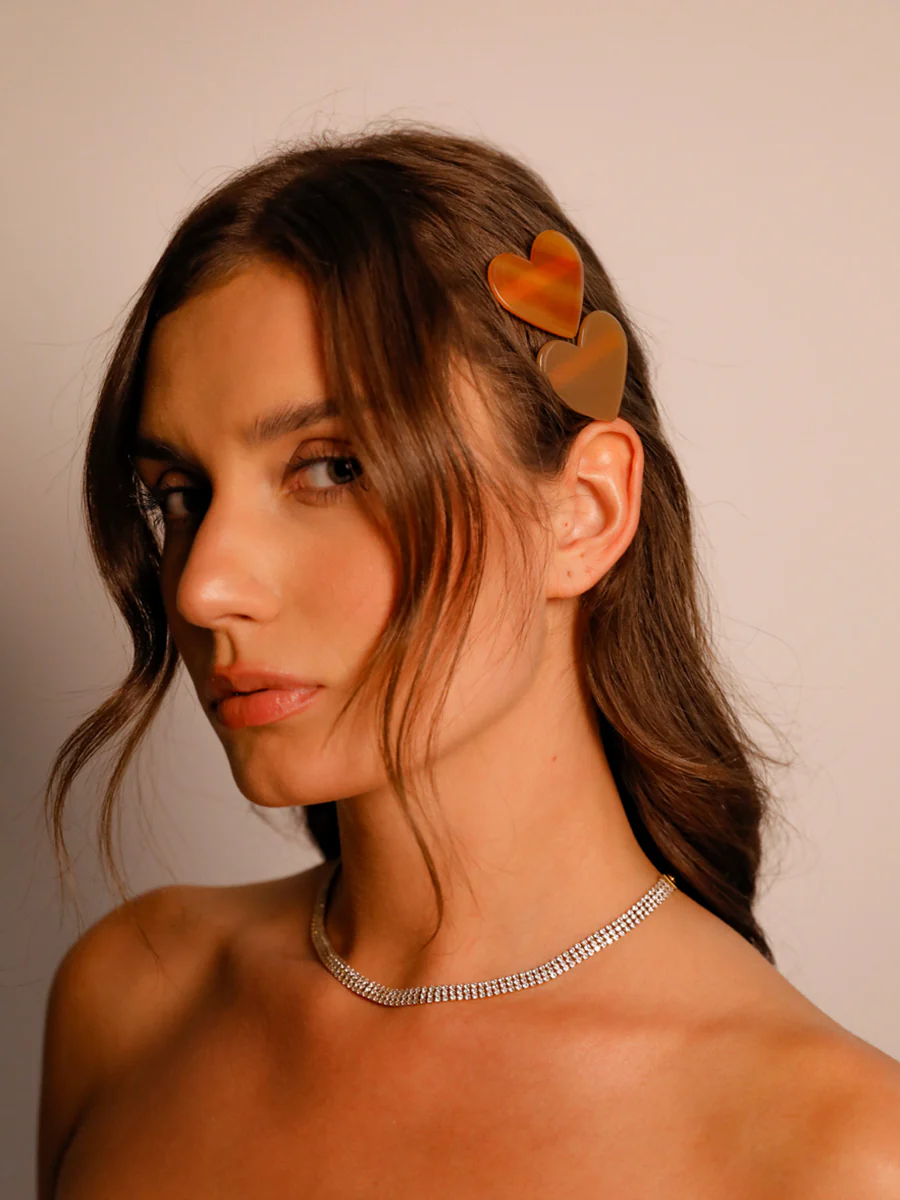 Sweet Heart Mixed Color Set Hairpin - Image 5