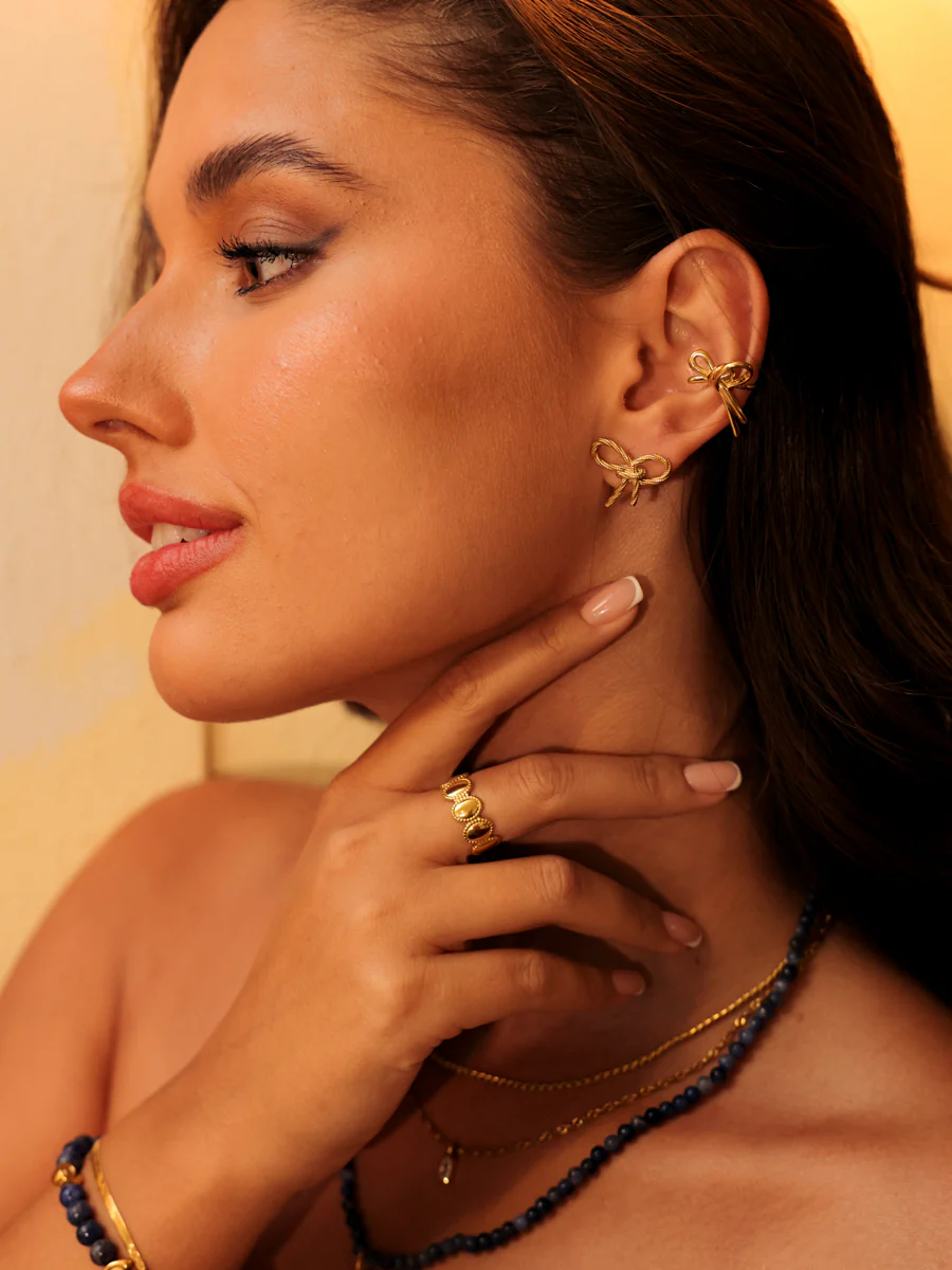 Textured Elegance Ring - Image 2