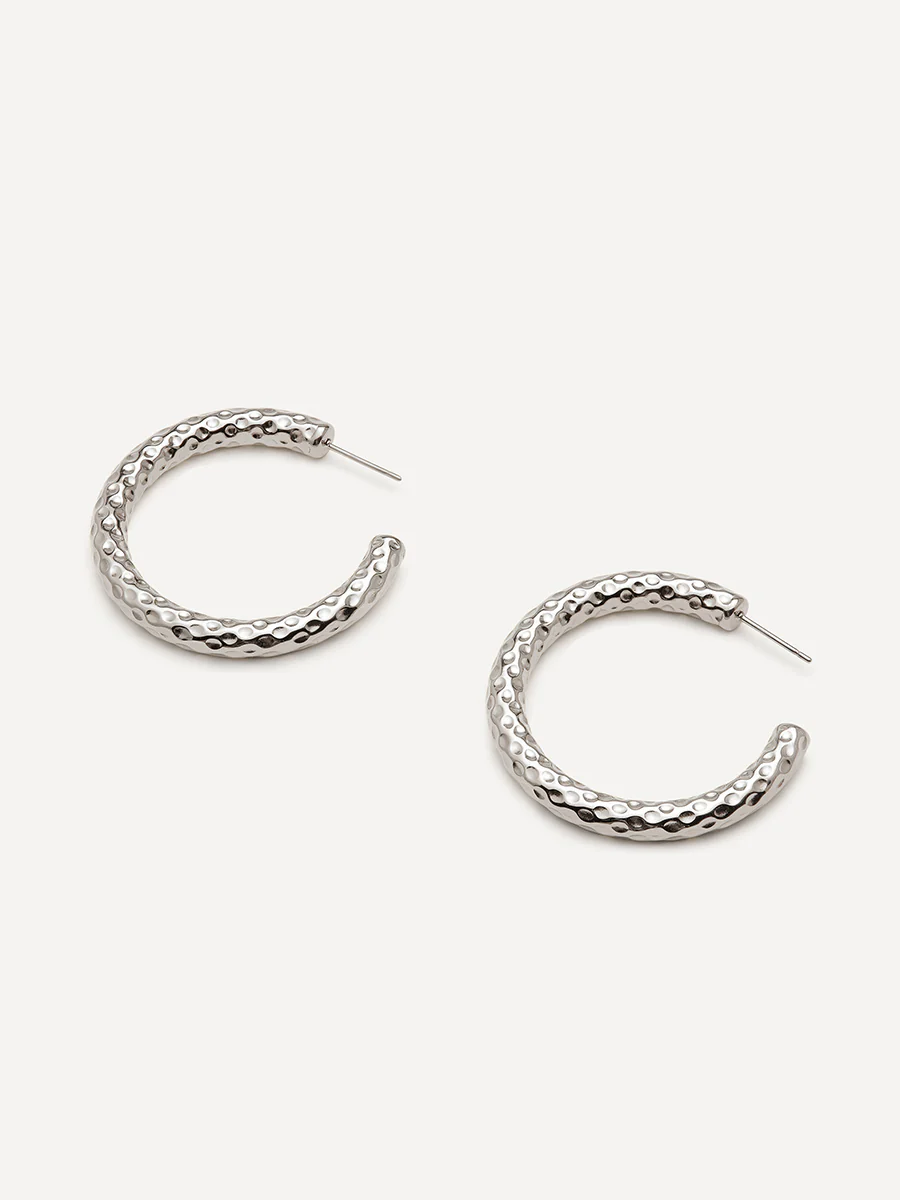 Textured Stud Large Ohrringe - Image 8