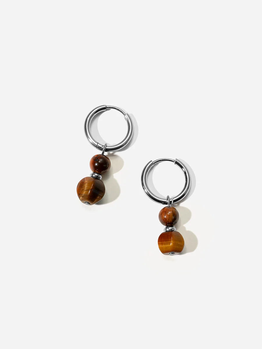 Tiger's Eye Ohrringe - Image 7