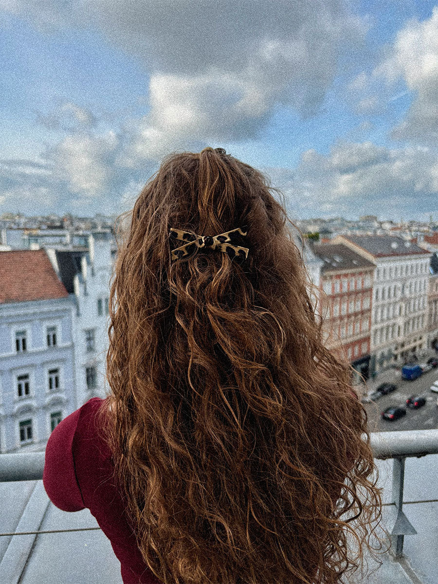 Trendy Charm Yellow Leopard Set Hairpin - Image 6