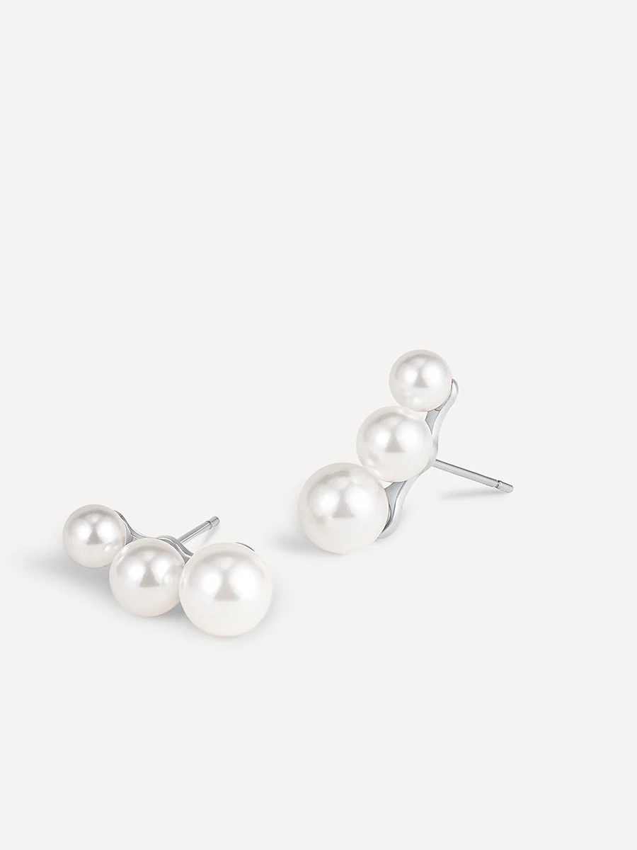 Trio Pearl Ohrringe - Image 6