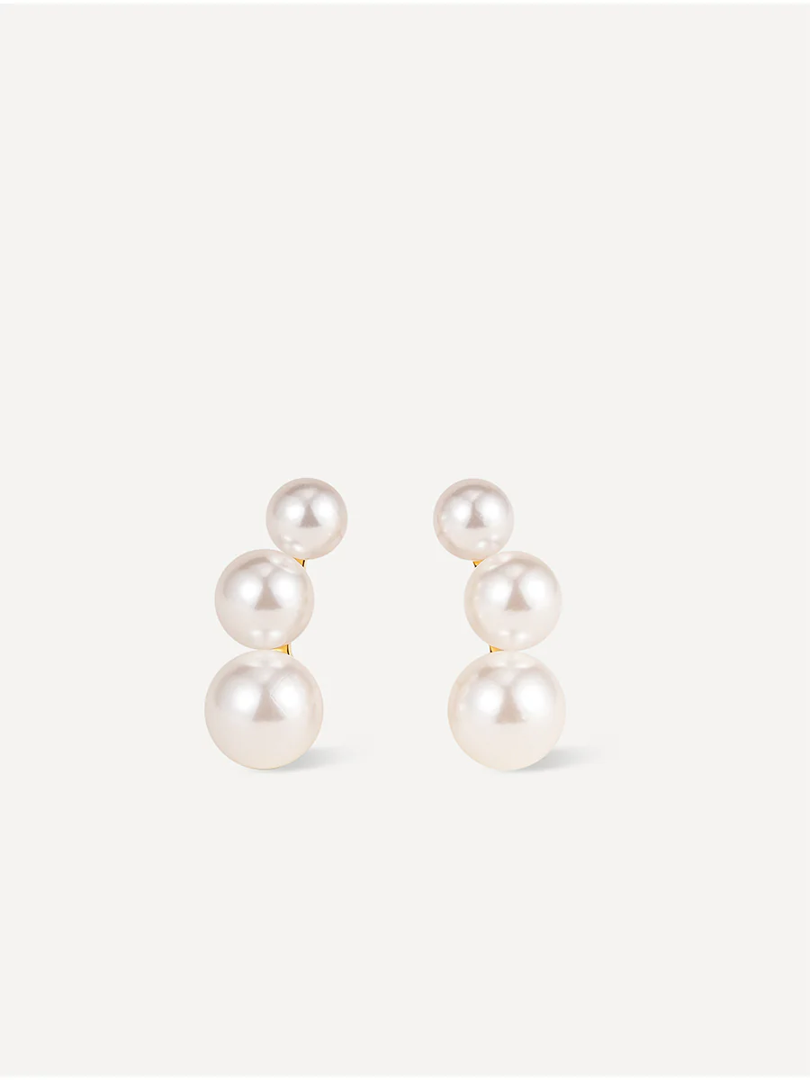 Trio Pearl Ohrringe - Image 7