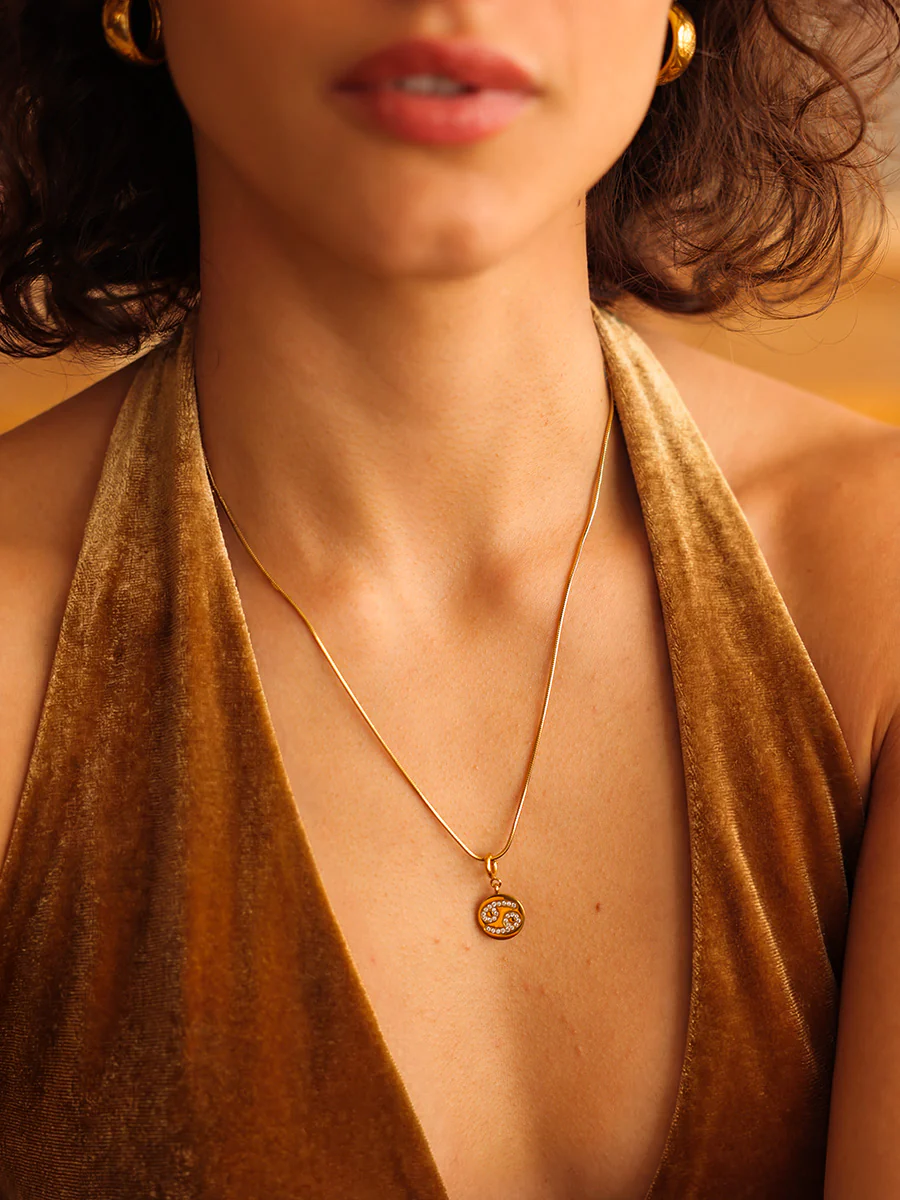 Twinkling Zodiac Ketten-Charm - Cancer - Image 5