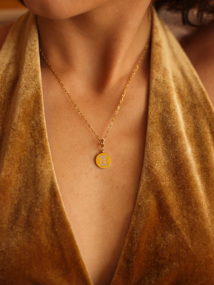 Twinkling Zodiac Ketten-Charm - Gemini - Image 3