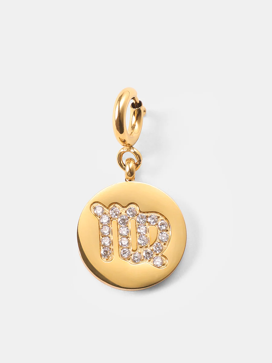 Twinkling Zodiac Ketten-Charm - Virgo