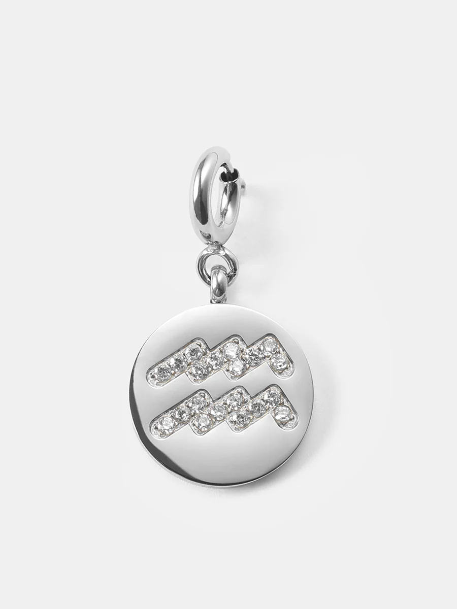 Twinkling Zodiac Ketten-Charm - Aquarius - Image 6