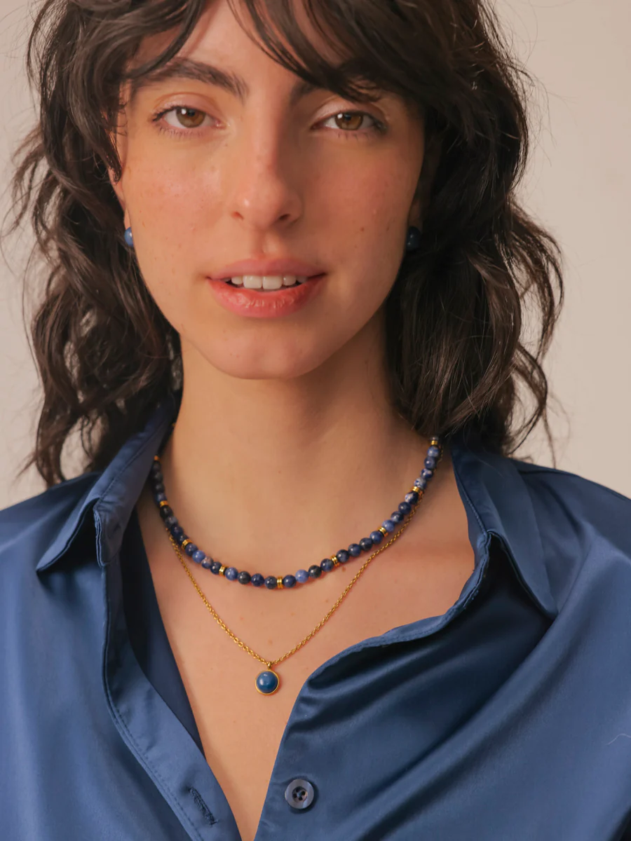 Wandering Wish Dark Blue Kette - Image 9