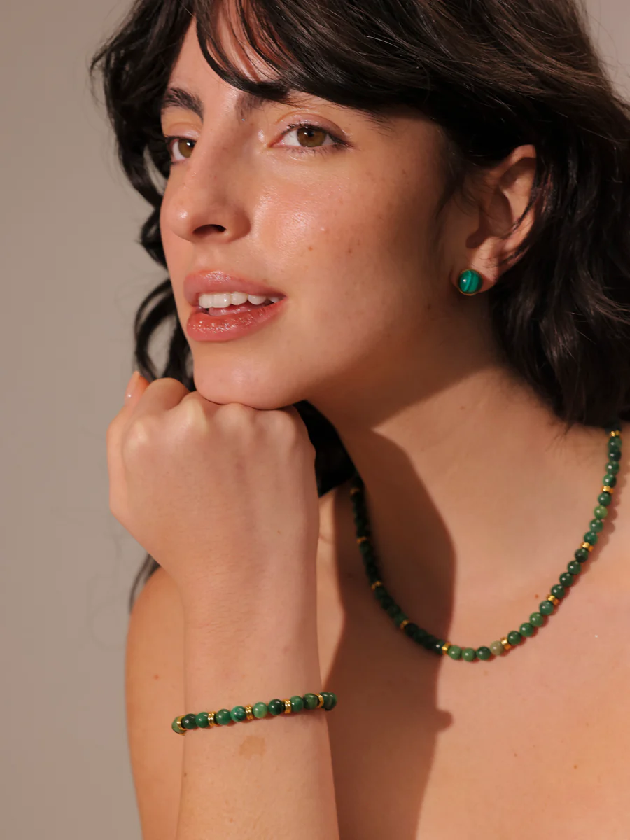 Wandering Wish Dark Green Ohrringe - Image 6
