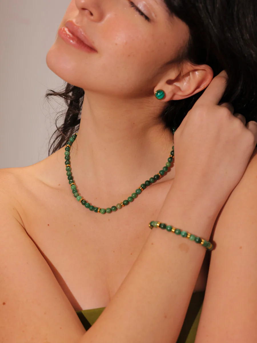 Wandering Wish Dark Green Ohrringe - Image 8