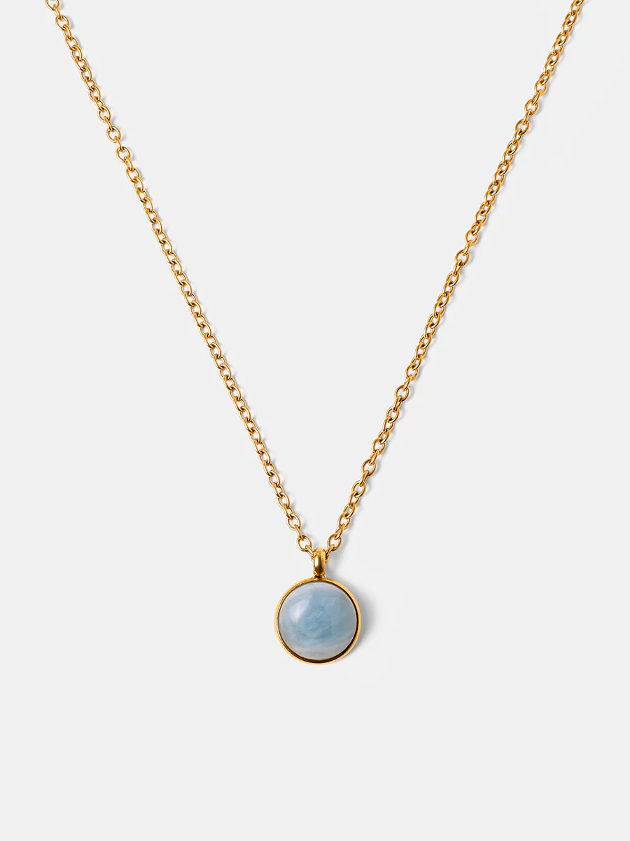 Wandering Wish Light Blue Kette