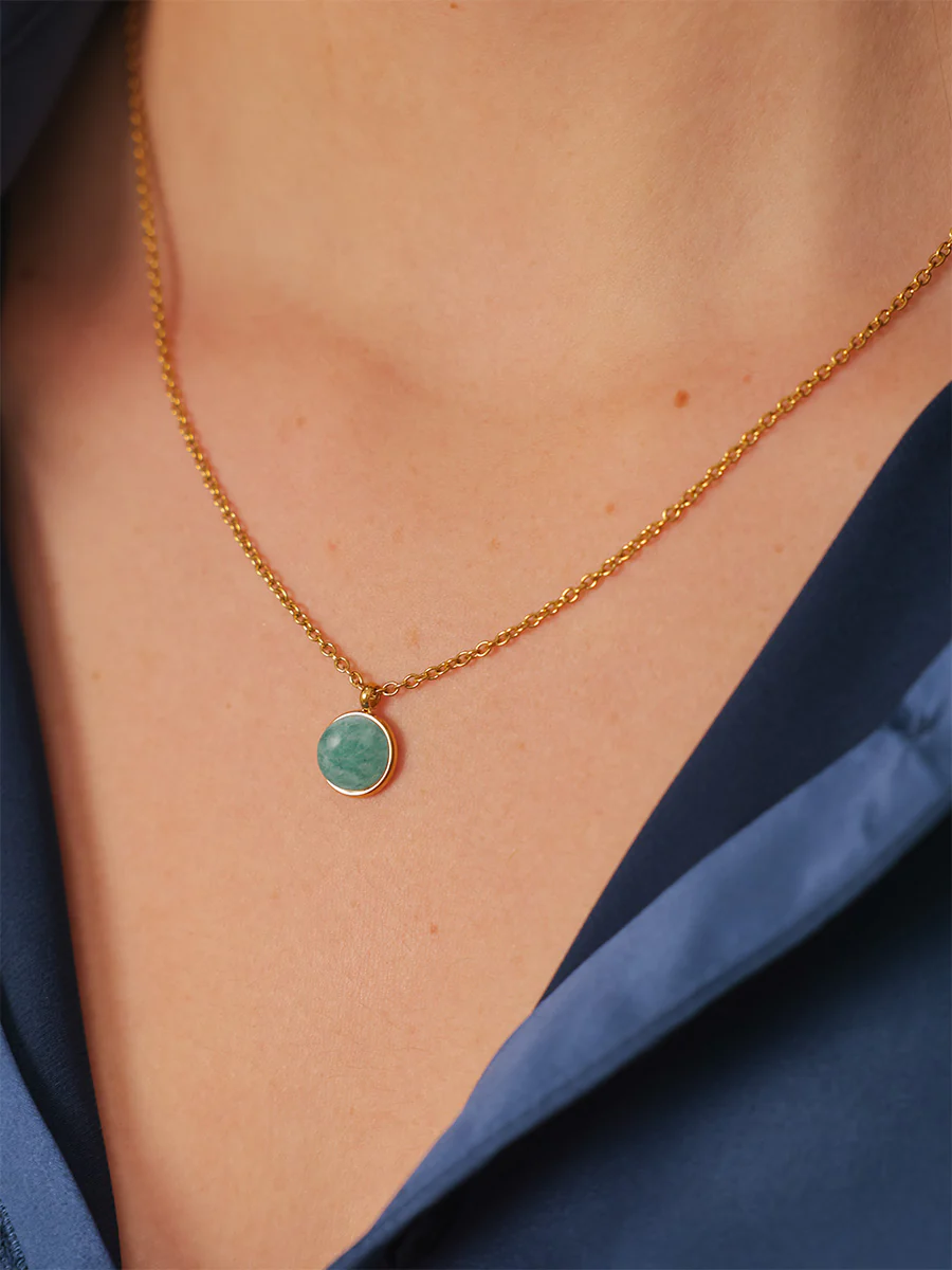 Wandering Wish Sea Green Kette - Image 3