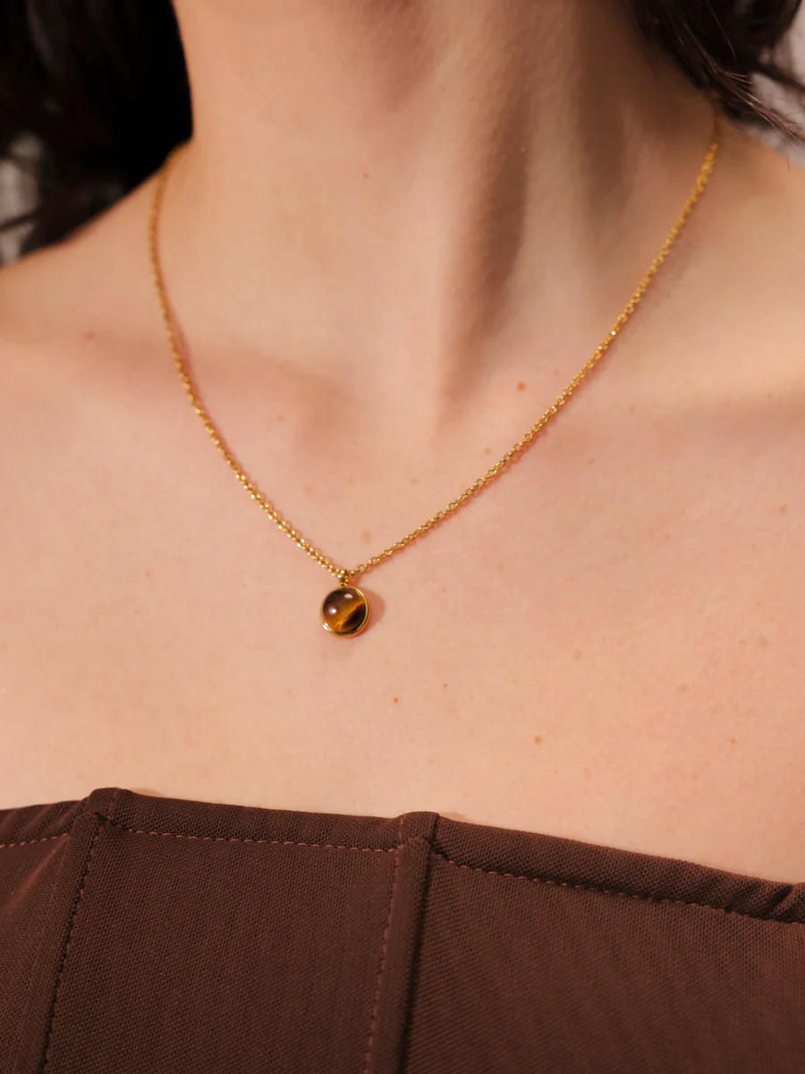 Wandering Wish Tiger's Eye Kette - Image 2