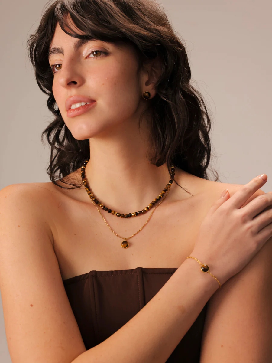 Wandering Wish Tiger's Eye Kette - Image 8