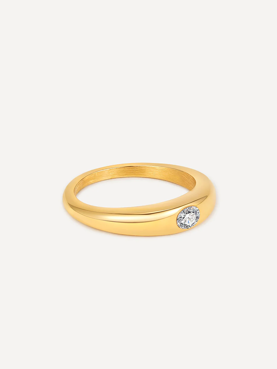 White Dome Ring - Image 5