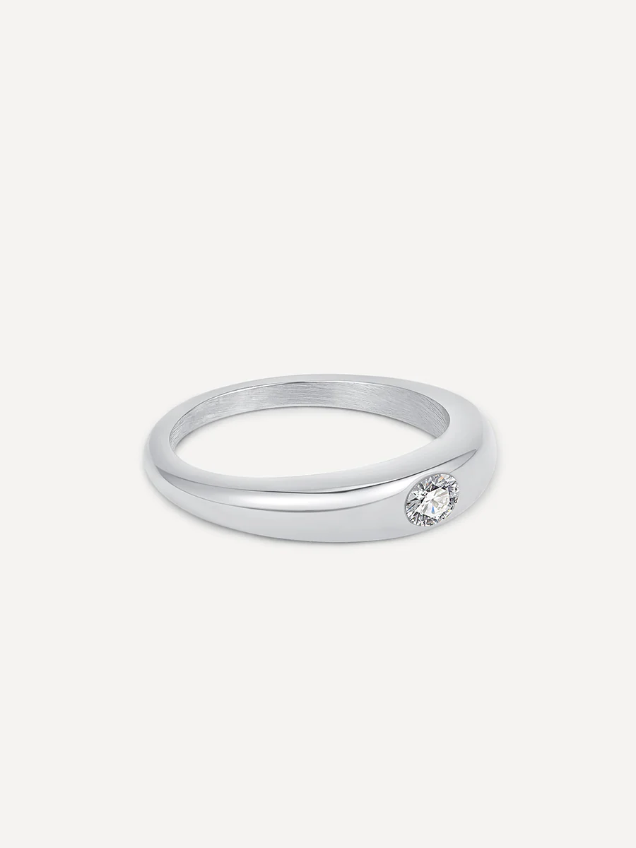 White Dome Ring - Image 7